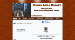 Desktop Screenshot of mooselkresort.com